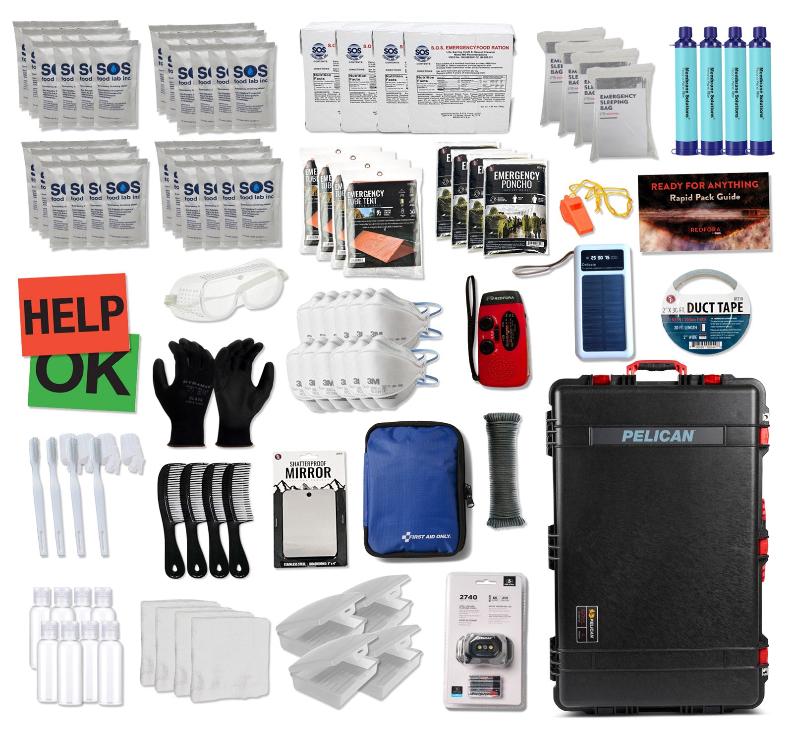 SRVL4 4-Person Emergency Kit